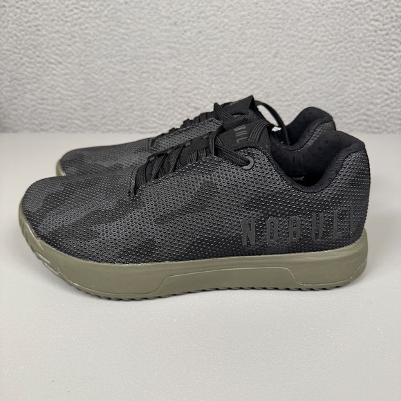 NoBull Shoes Womens 9.5 Black Camo SuperFabric SF  Trainer+ CrossFit Gym Workout - Picture 3 of 11